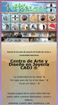 Mobile Screenshot of centrodearteydiseno.com
